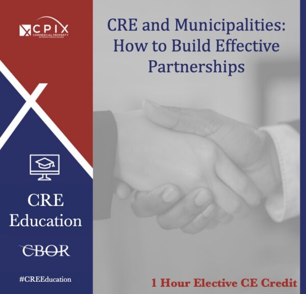 CRE and Municipalities: How to Build Effective Partnerships - 2026 - 1 Hour - Elective